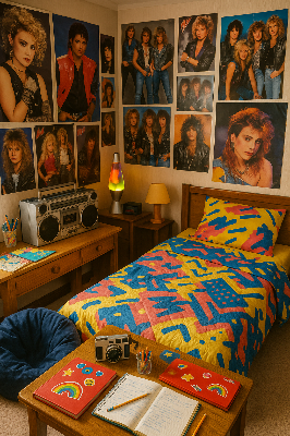 Retro Deep Dive: Bedroom Posters and Teen Rooms in the 1980s