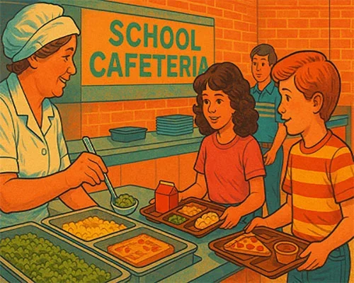 Retro Deep Dive: The School Cafeteria Experience in the 1980s