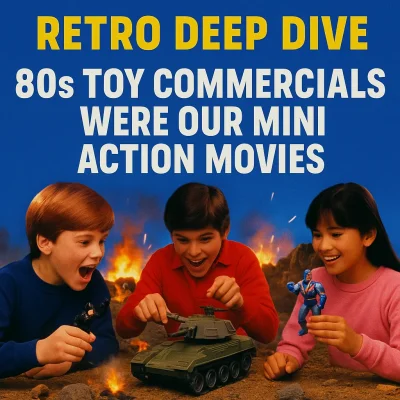 Retro Deep Dive: 80s Toy Commercials Were Our Mini Action Movies