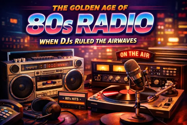 The Golden Age of 80s Radio: When DJs Ruled the Airwaves