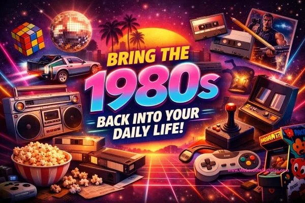 How to Bring the 1980s Back Into Your Daily Life