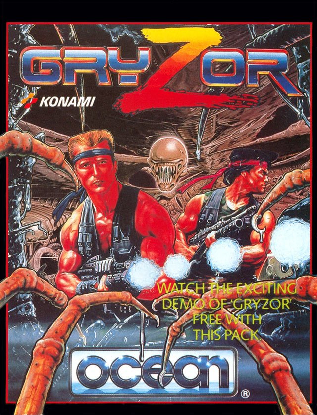 Gryzor box art