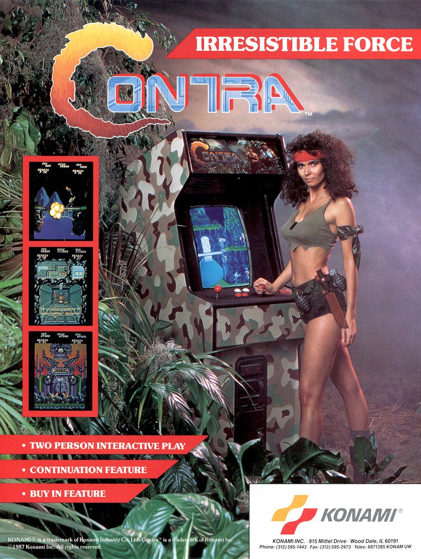 Contra box art