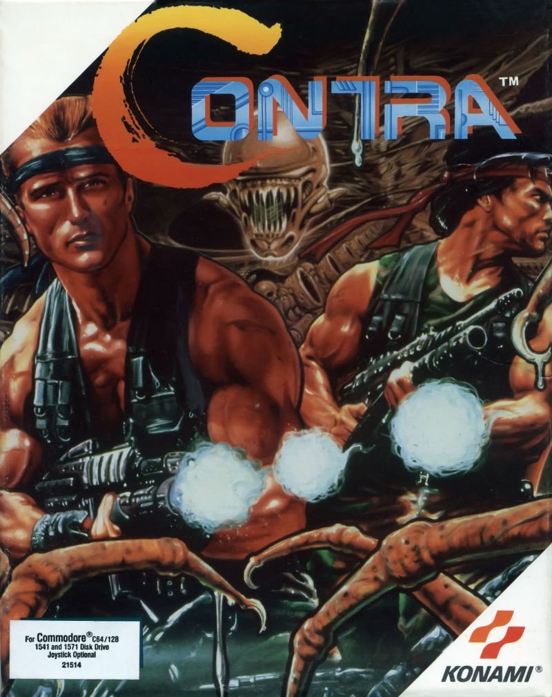 Contra box art