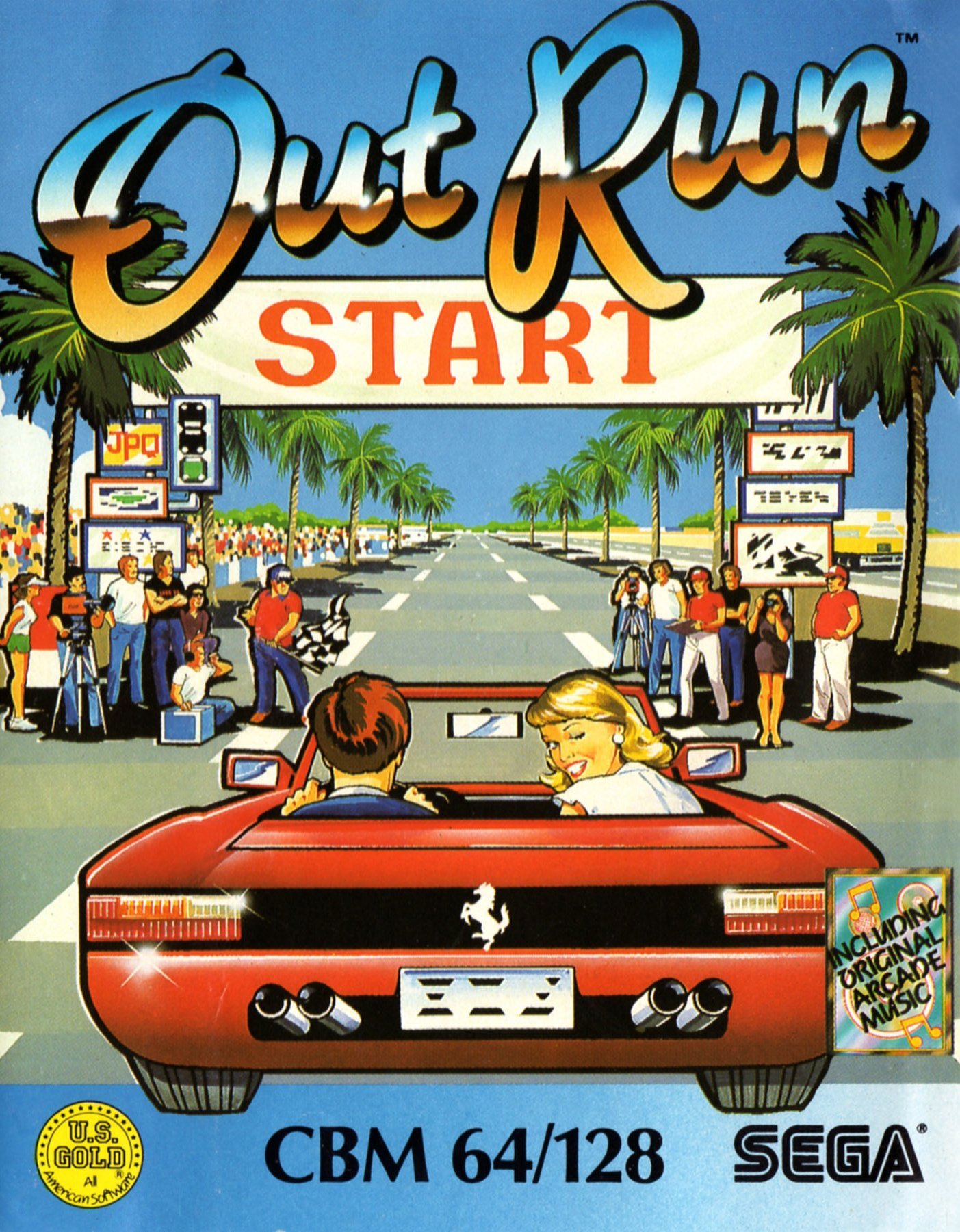 OutRun box art