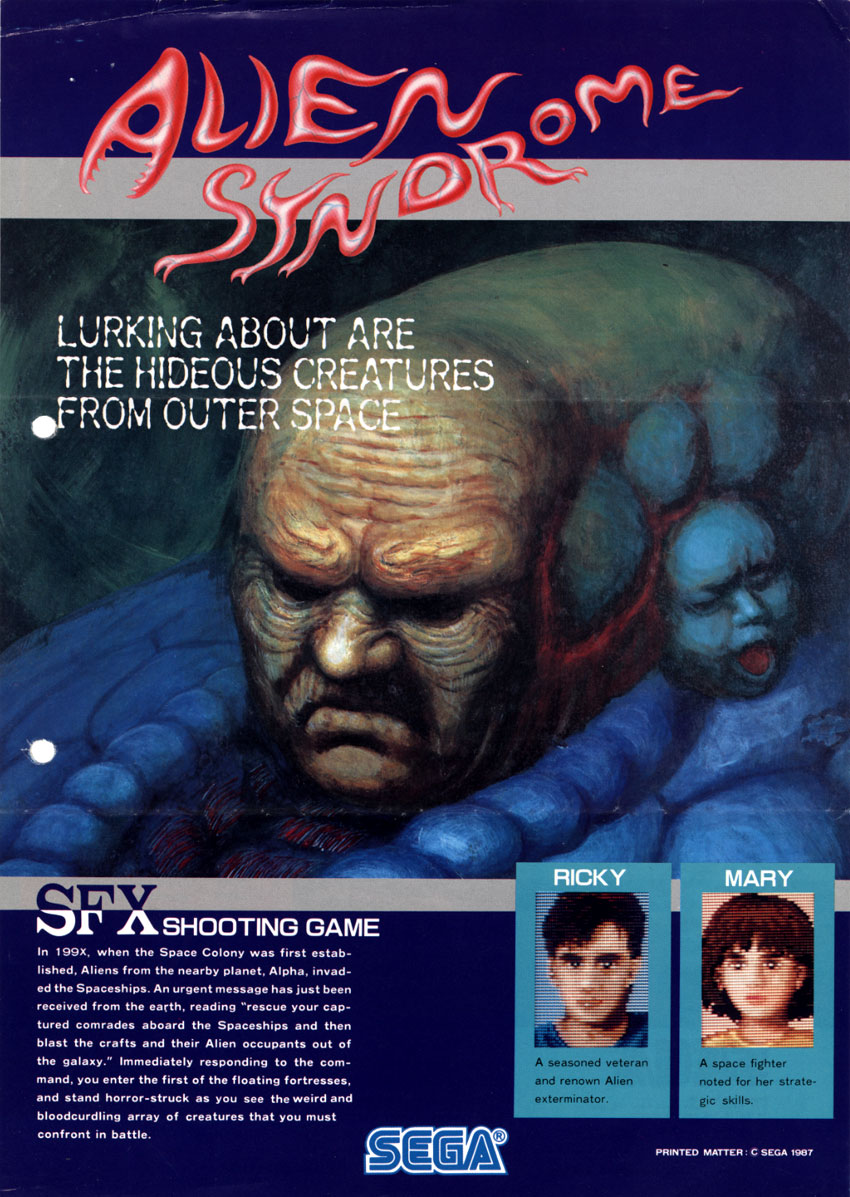 Alien Syndrome box art