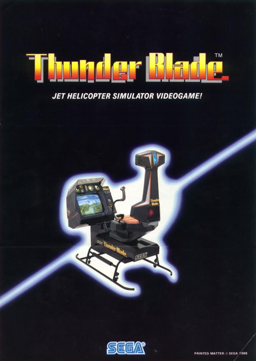 Thunder Blade box art