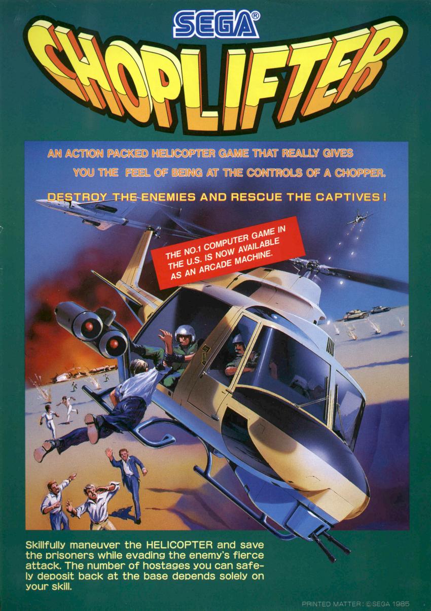 Choplifter box art