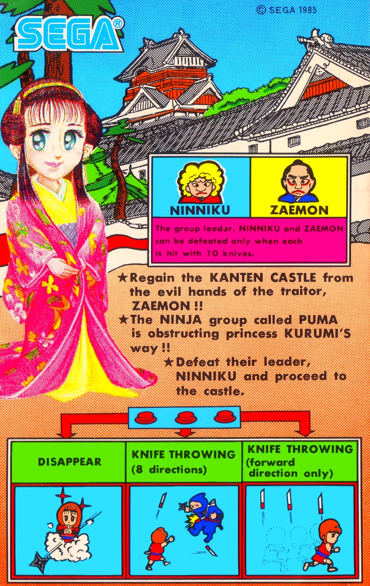 Sega Ninja box art