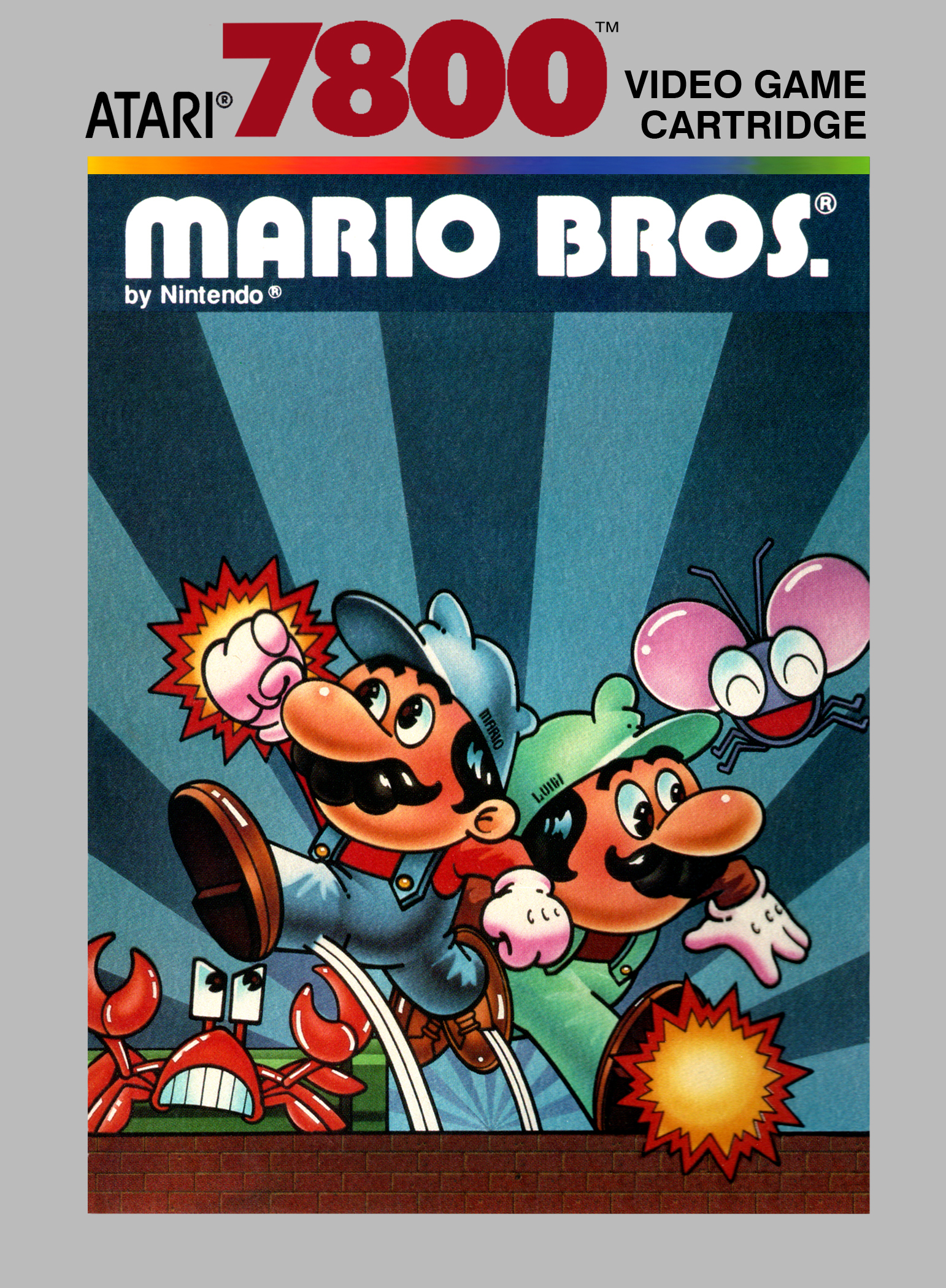 Mario Bros. box art