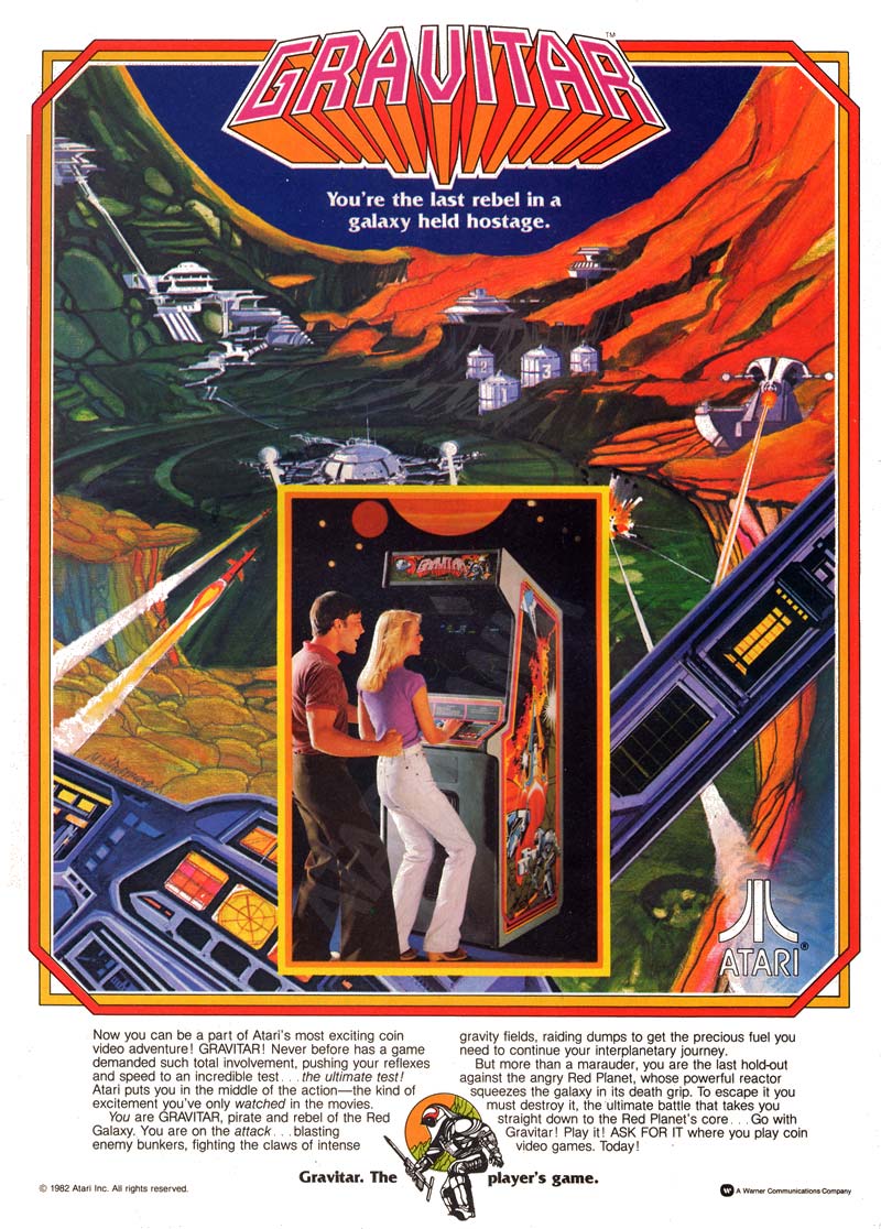 Gravitar box art