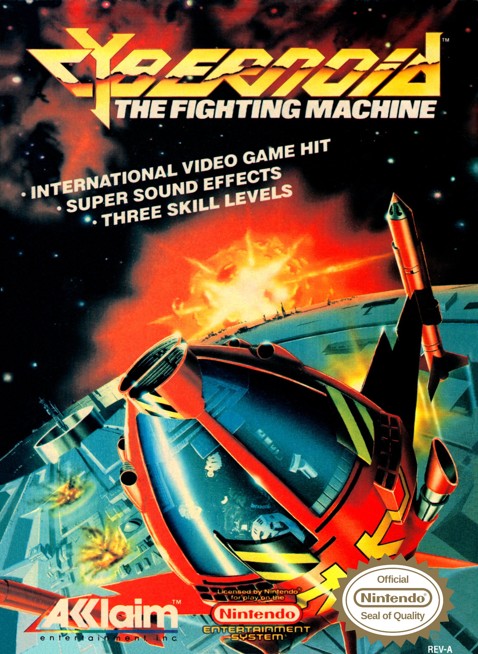 Cybernoid: The Fighting Machine box art