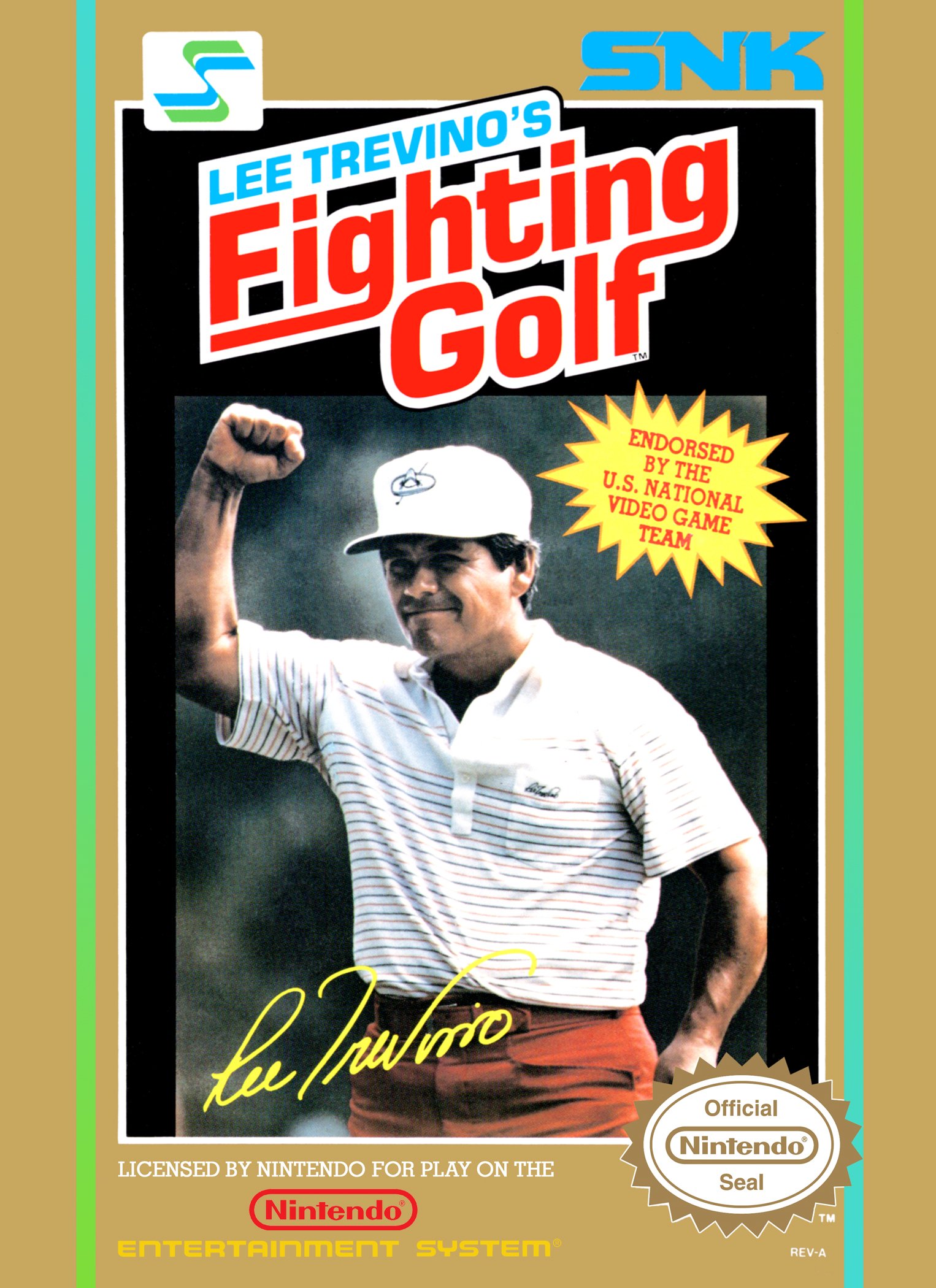 Lee Trevino’s Fighting Golf box art