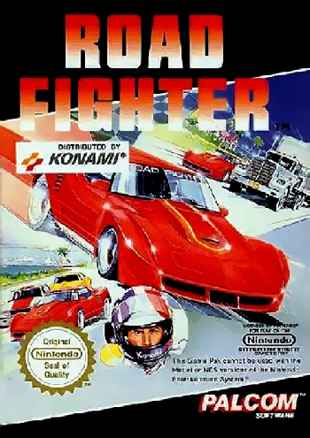 Road Fighter box art