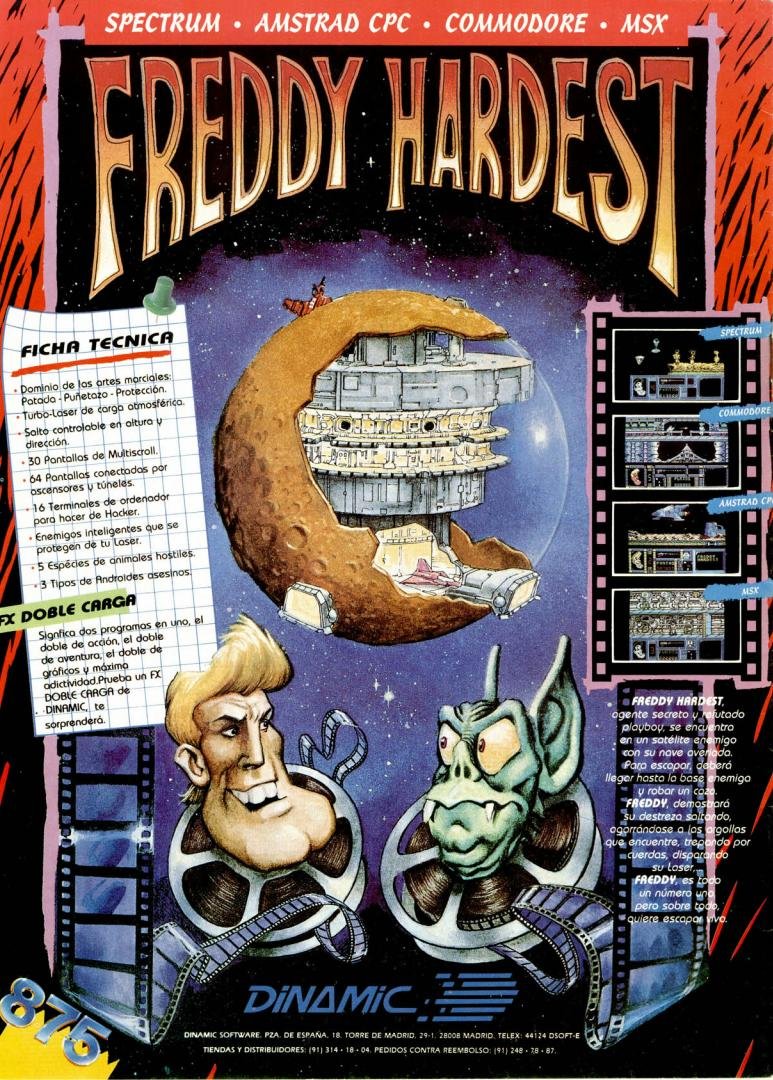 Freddy Hardest box art