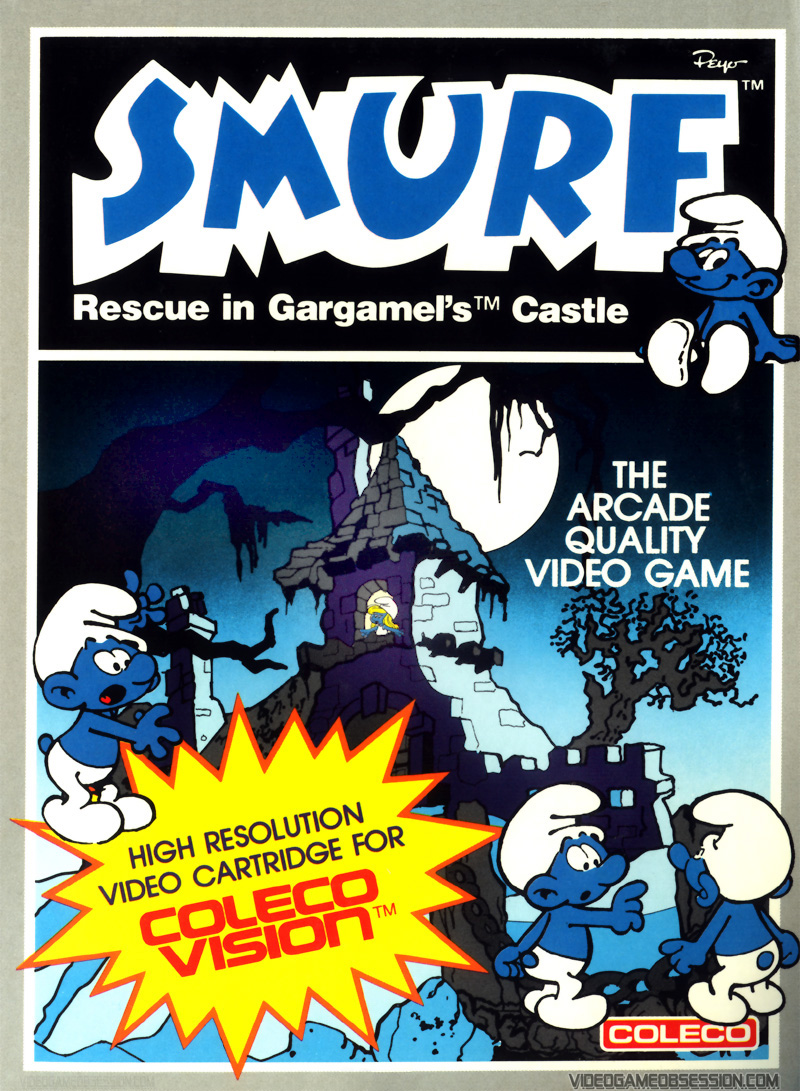 Smurf: Rescue in Gargamel’s Castle box art