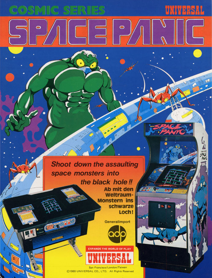 Space Panic box art