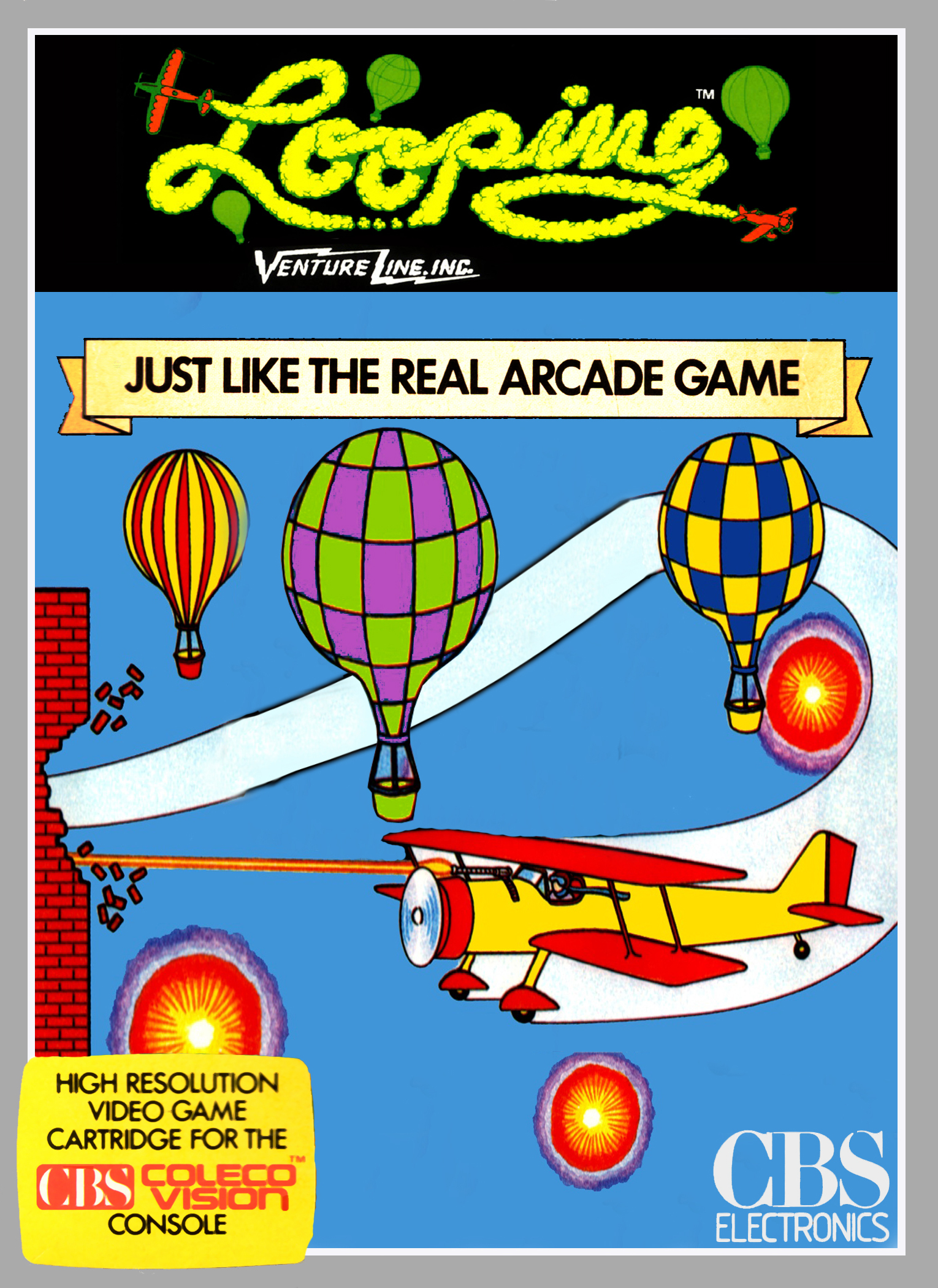Looping box art