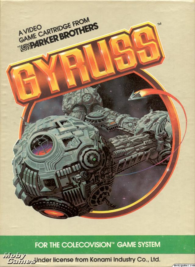 Gyruss box art