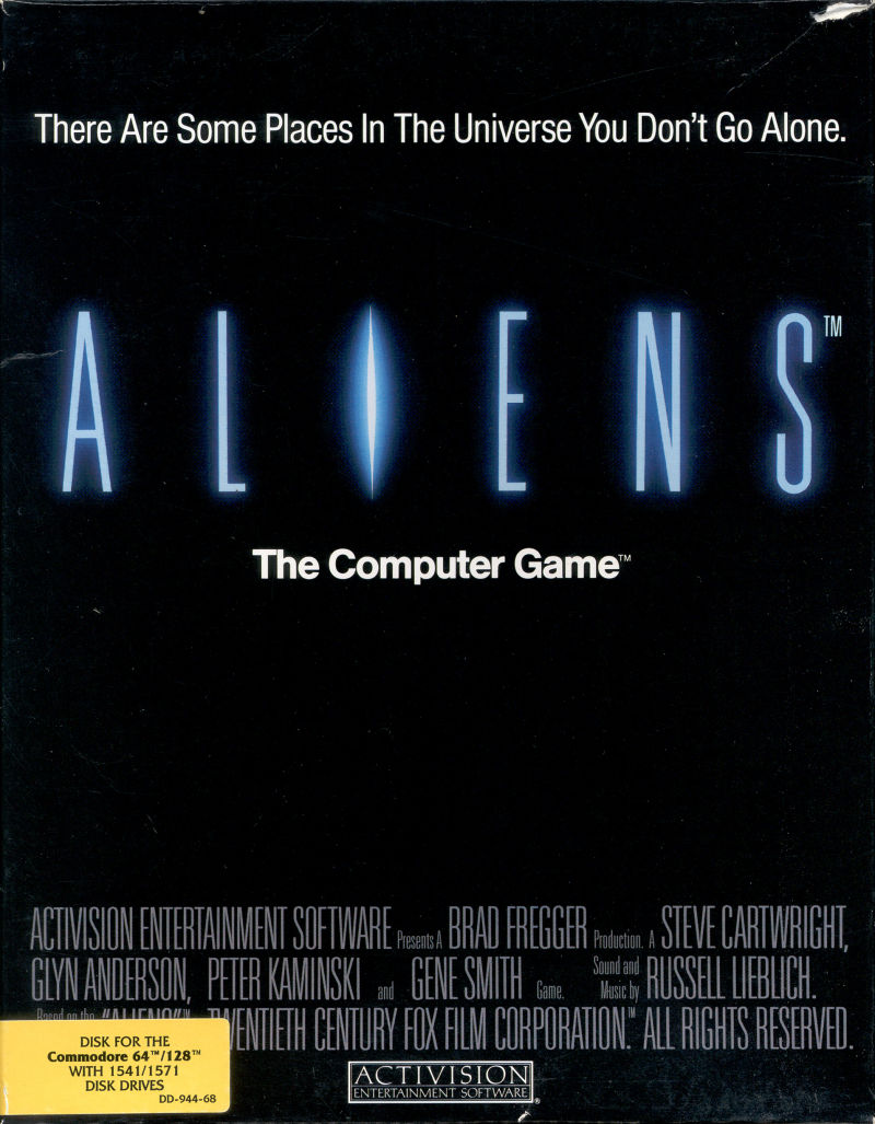 Aliens: The Computer Game box art