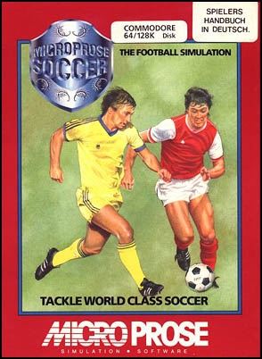 Microprose Soccer box art