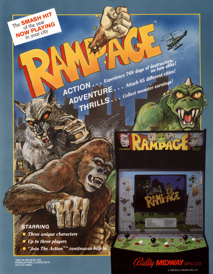 Rampage box art