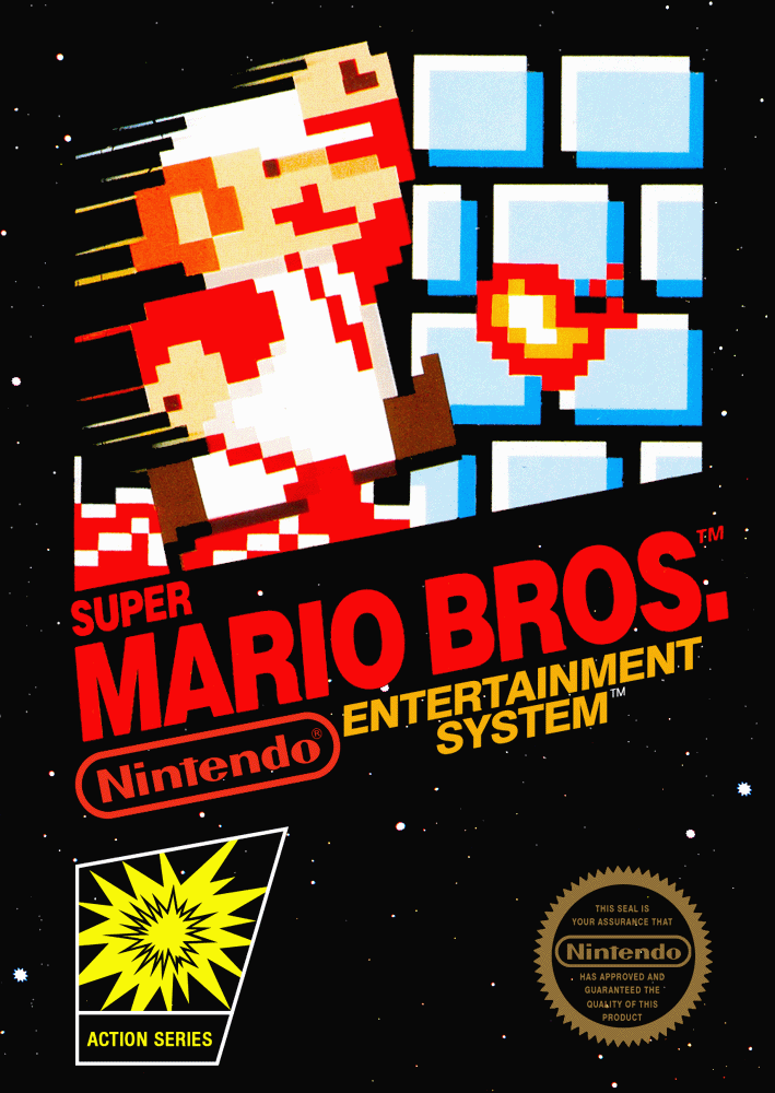Super Mario Bros. box art