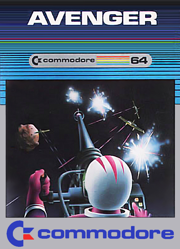 Avenger (Commodore) box art