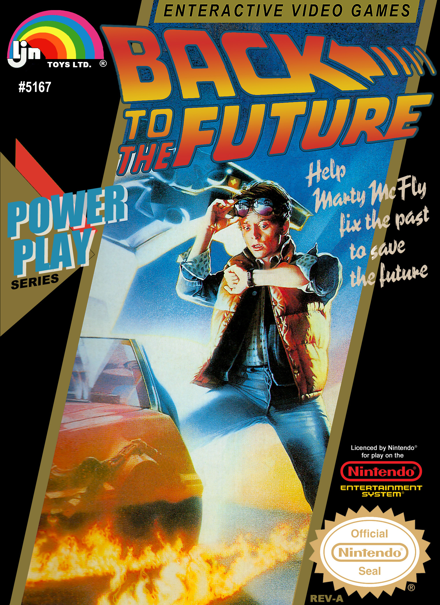Back to the Future box art