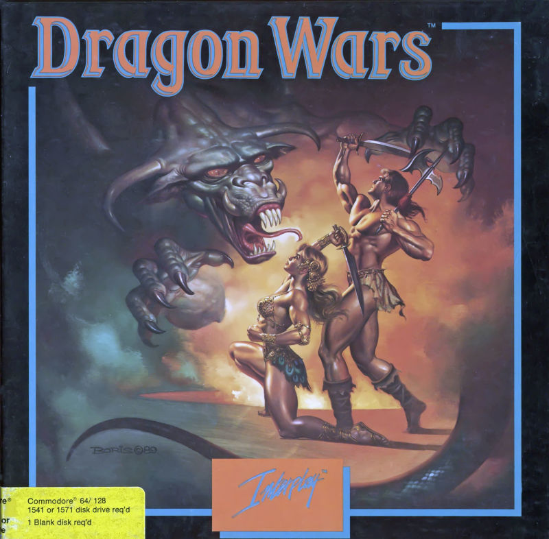 Dragon Wars box art