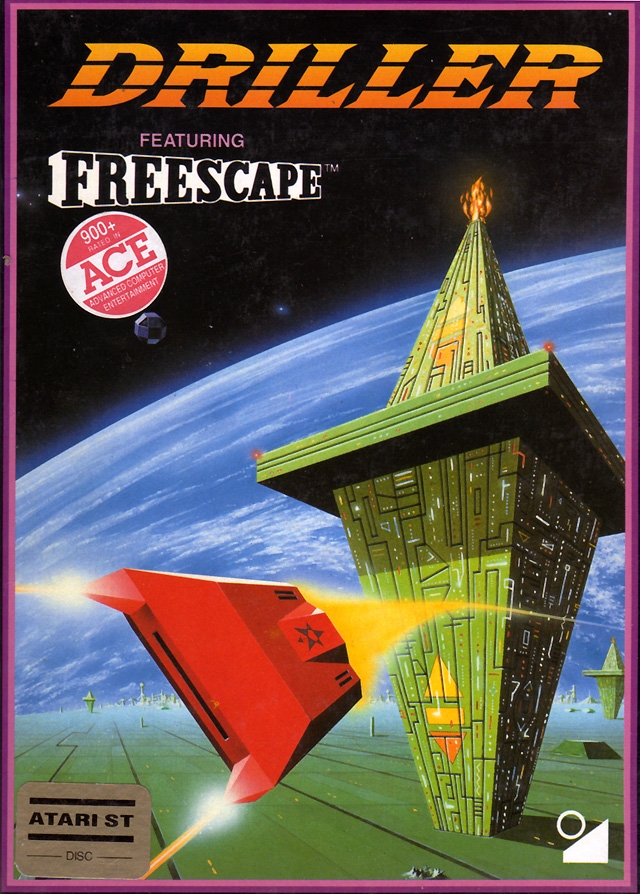 Driller box art