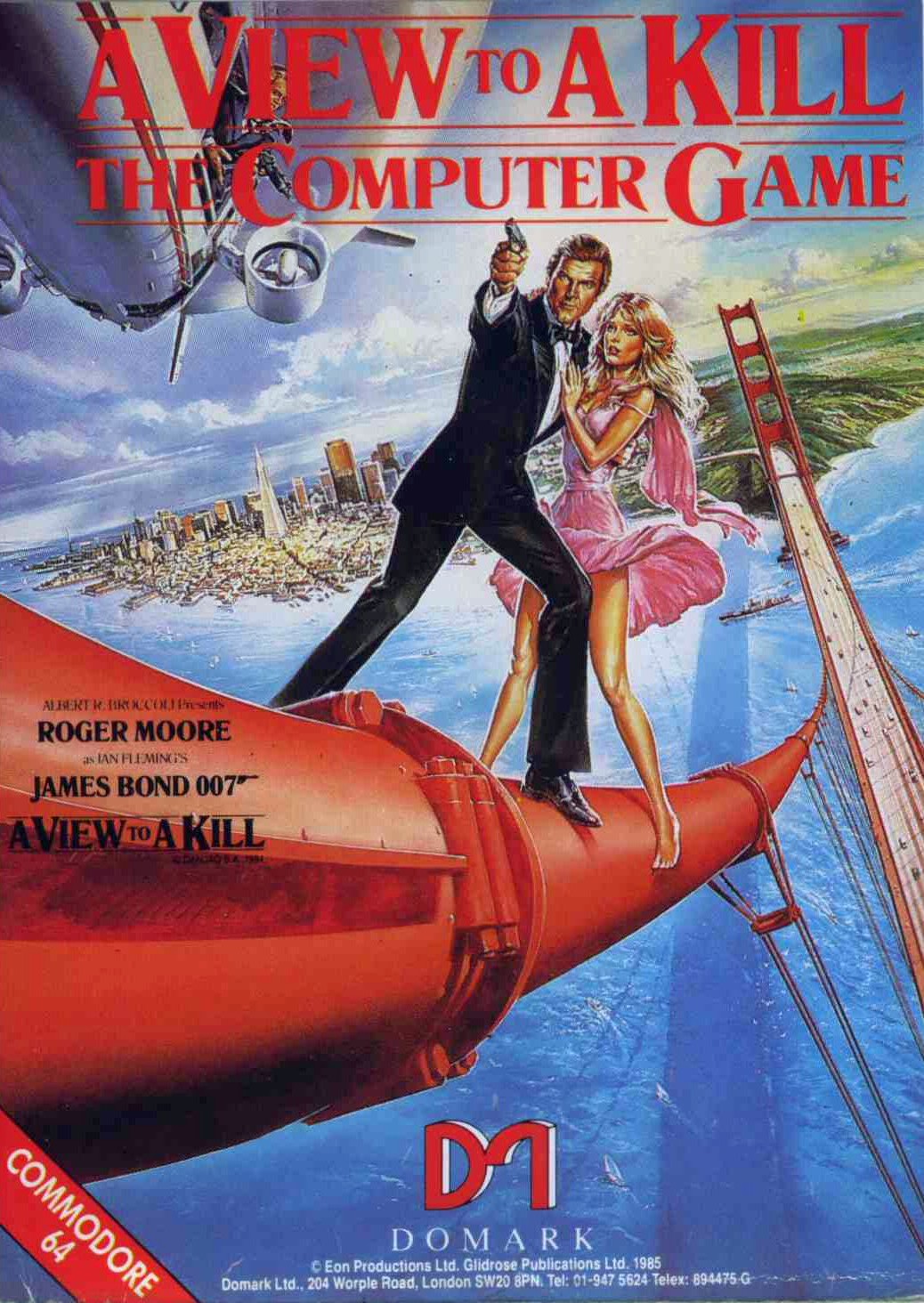A View to a Kill box art