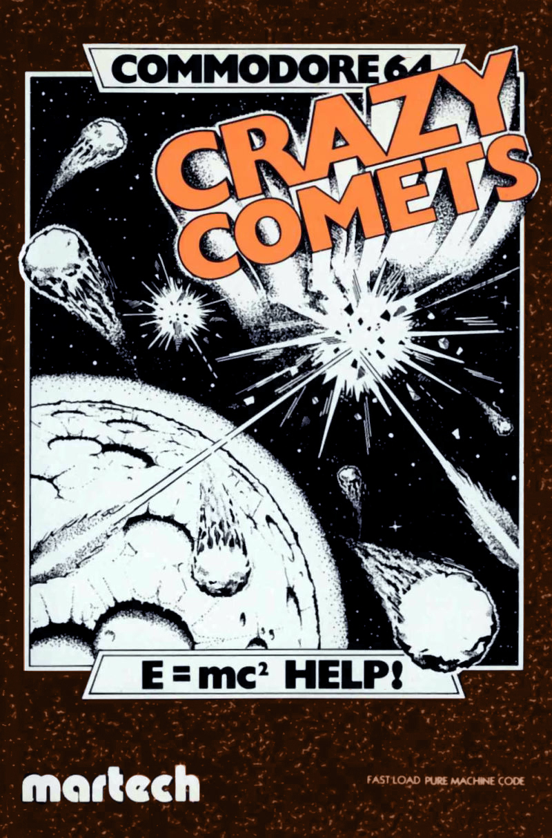 Crazy Comets box art
