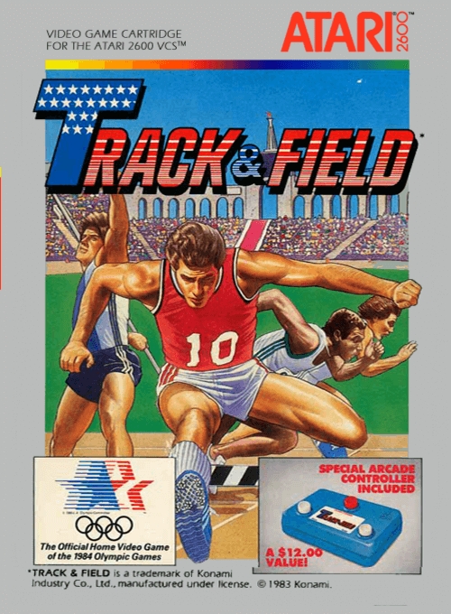 Track and Field box art