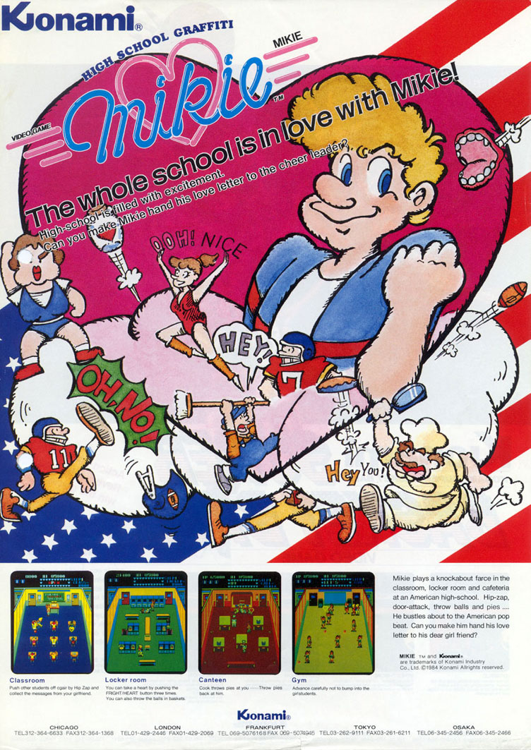 Mikie box art