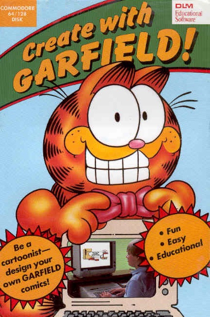 Create with Garfield! box art