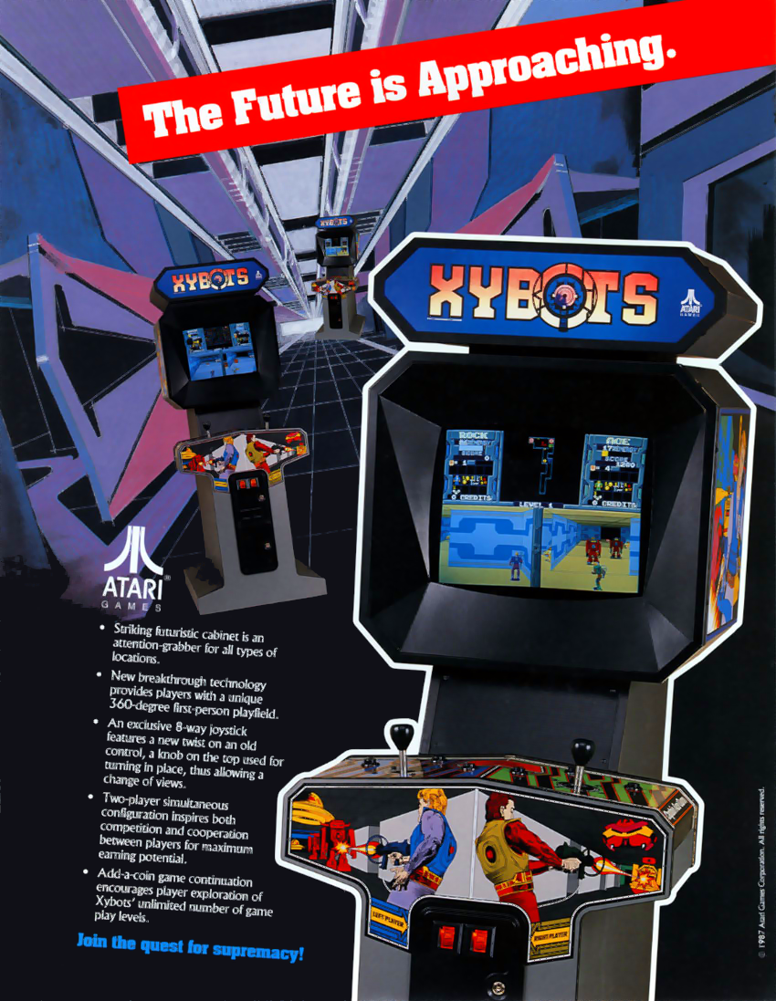 Xybots box art