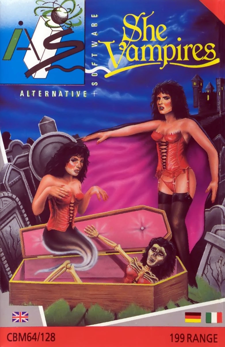 The Astonishing Adventures of Mr. Weems and the She Vampires box art