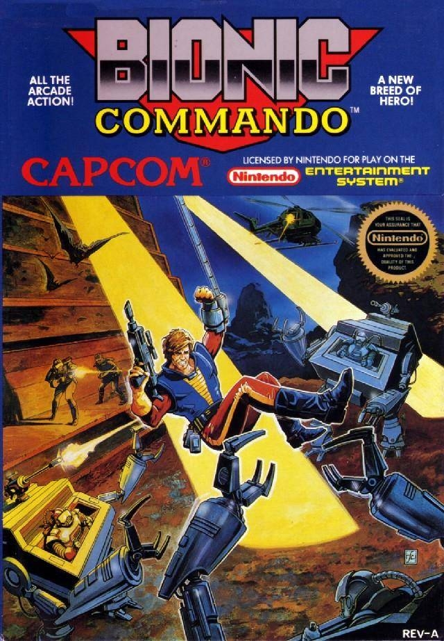Bionic Commando box art