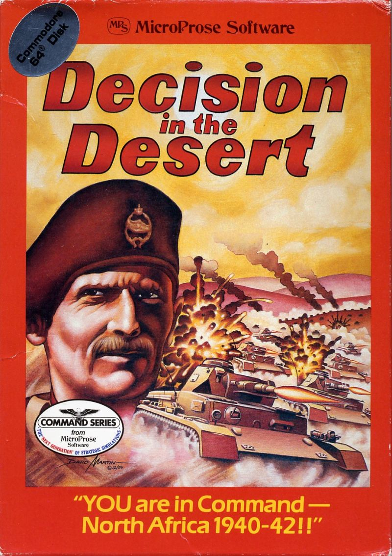 Decision in the Desert box art