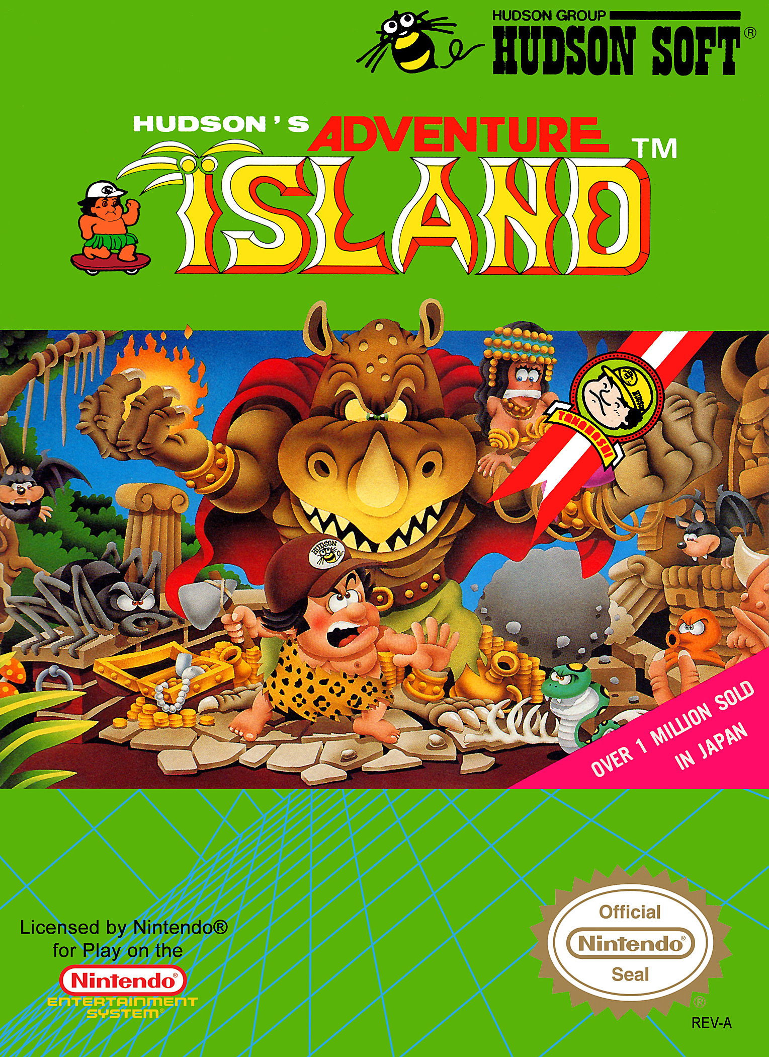 Adventure Island box art