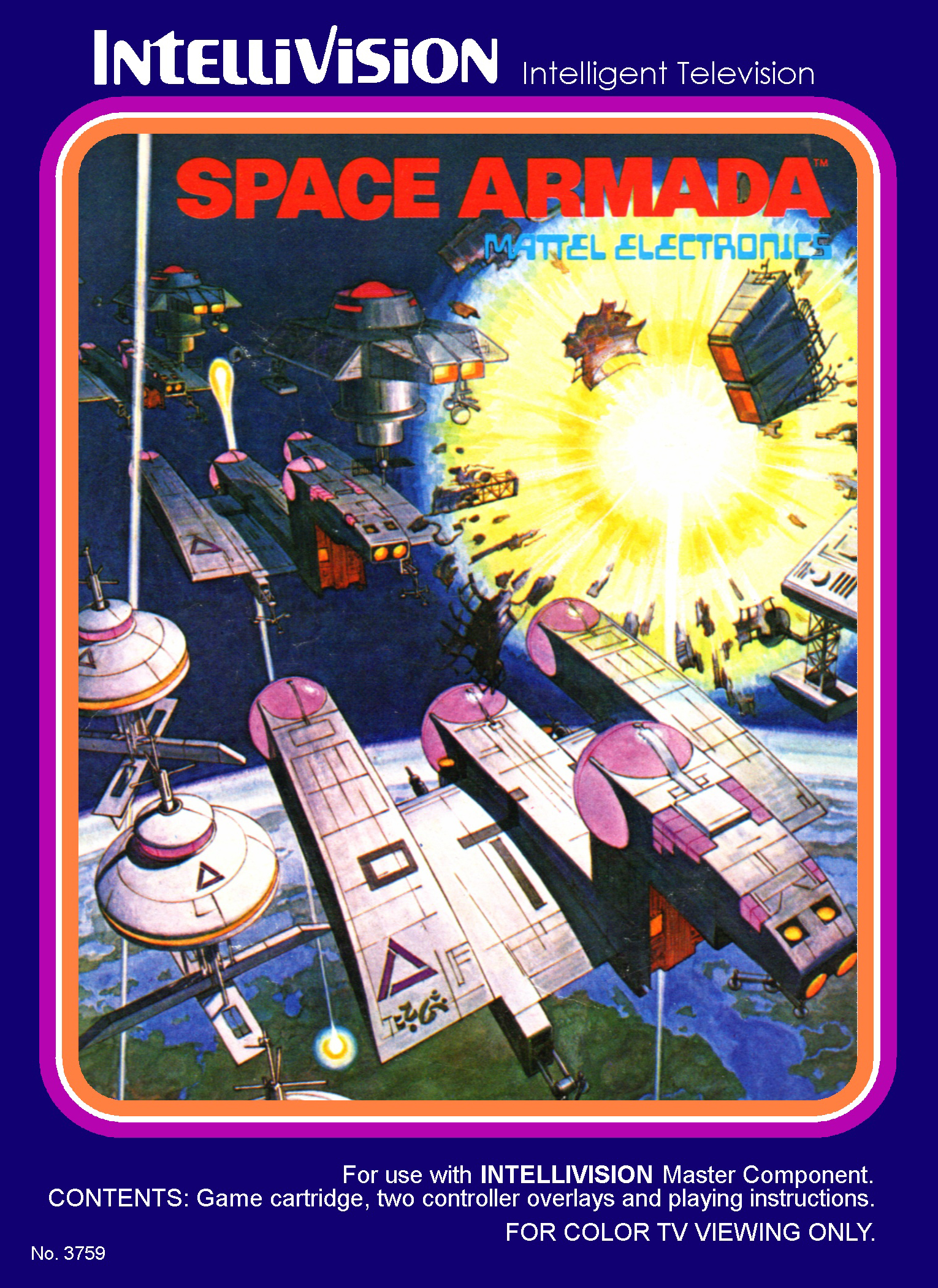 Space Armada box art