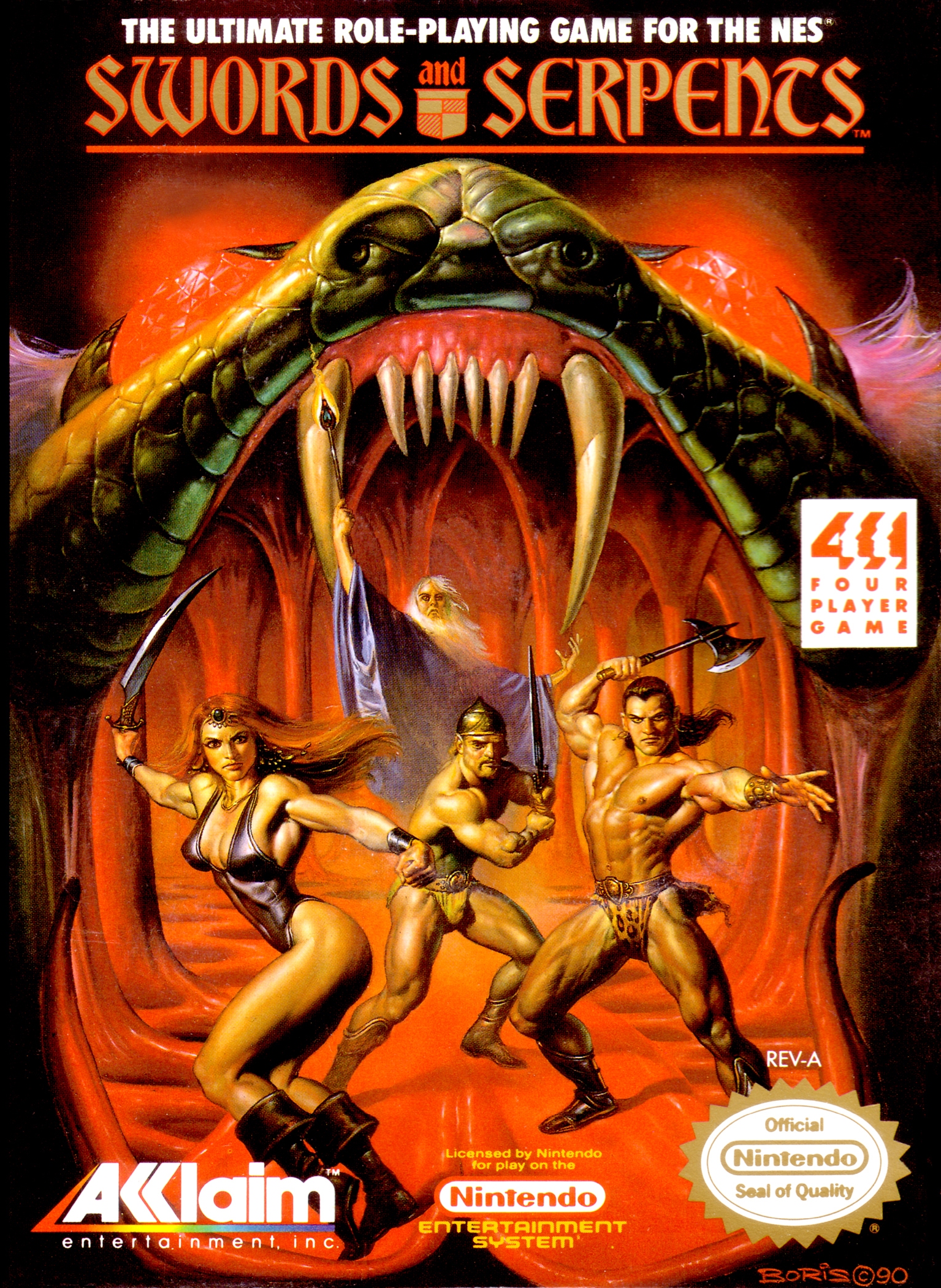 Swords and Serpents box art