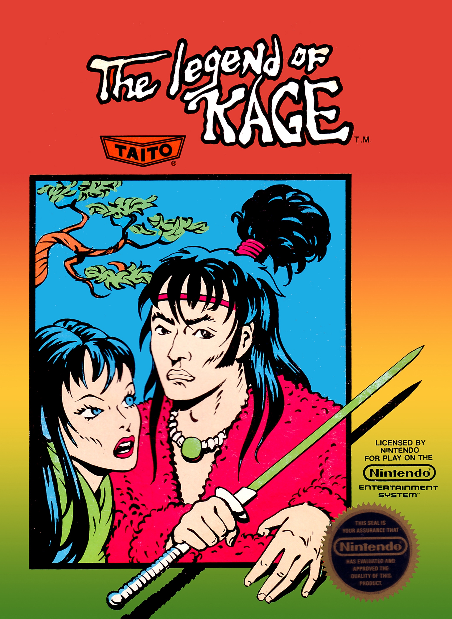 The Legend of Kage [5 Screw] box art