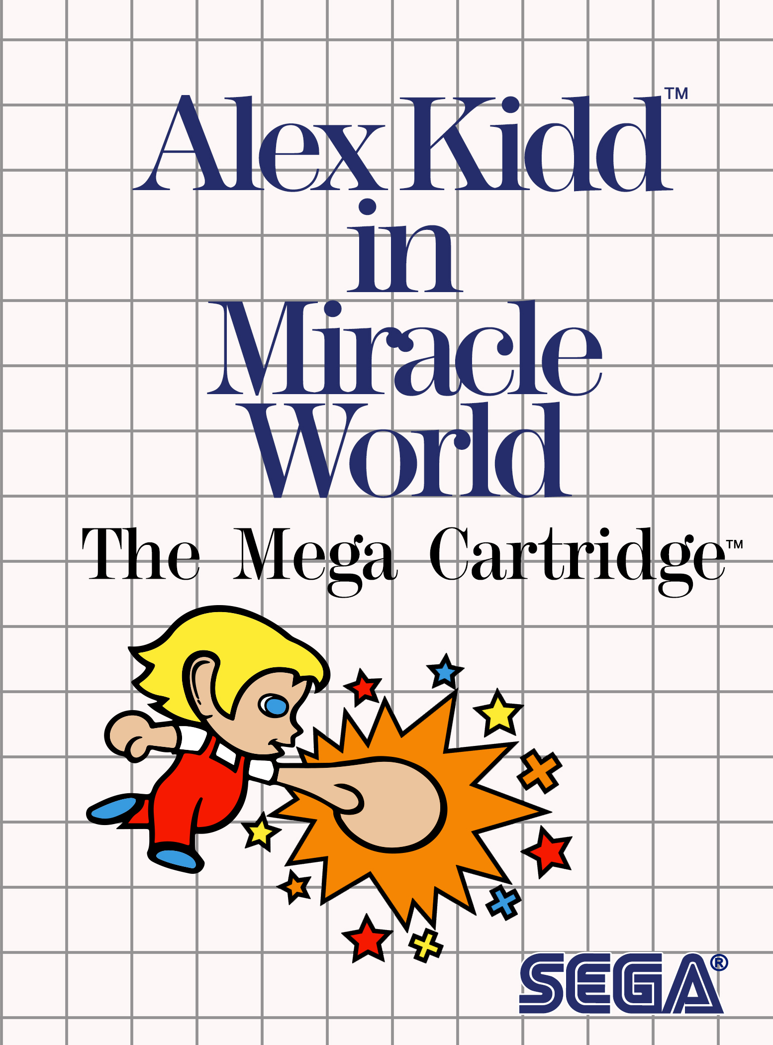 Alex Kidd in Miracle World box art
