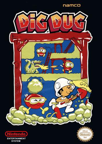 Dig Dug box art