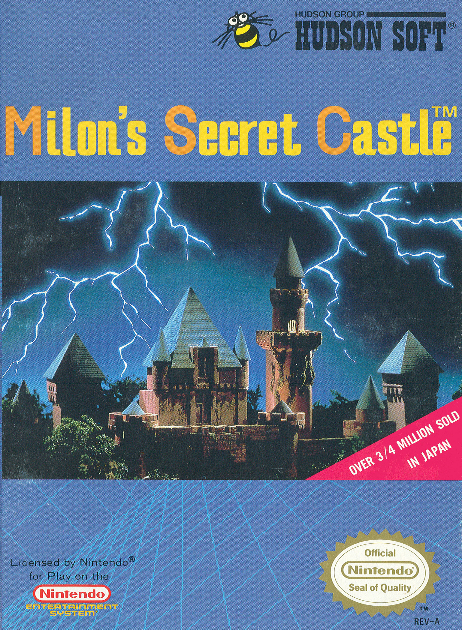 Milon’s Secret Castle box art
