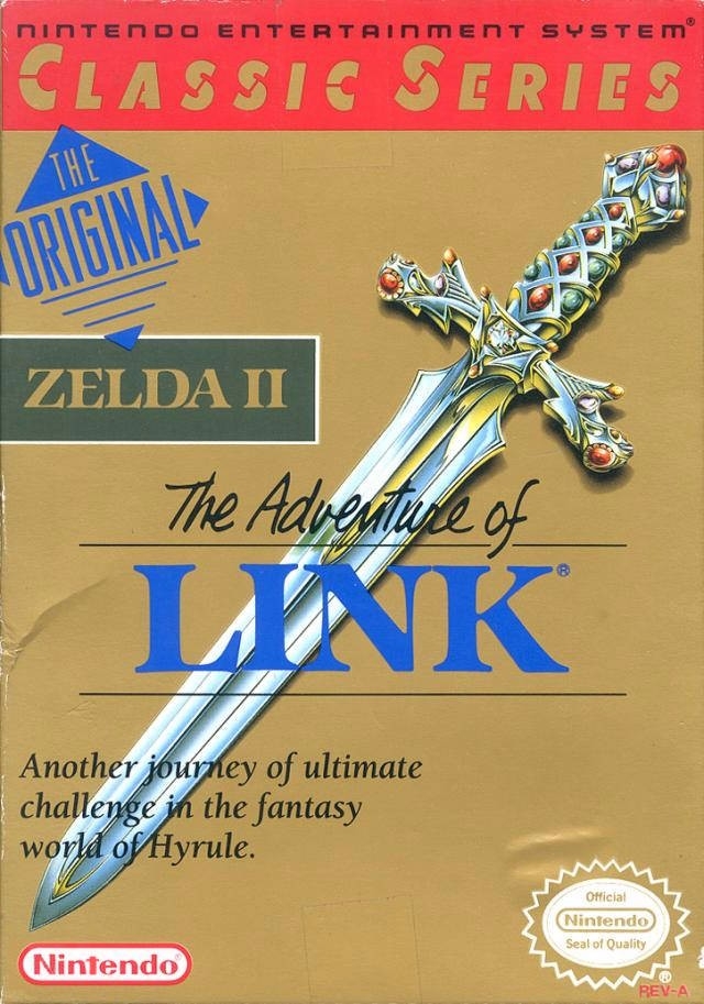 Zelda II: The Adventure of Link [Classic Series] box art