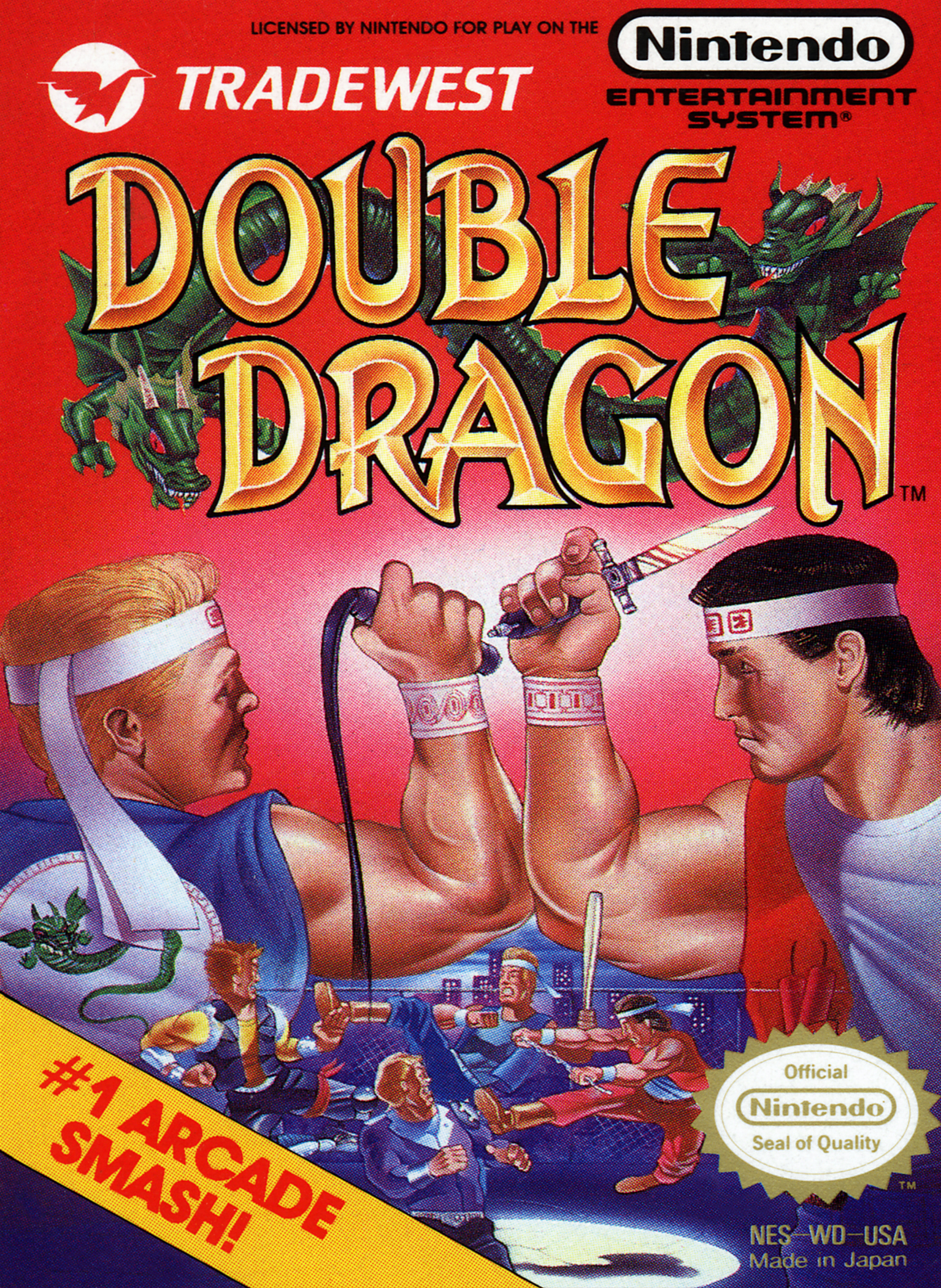 Double Dragon box art