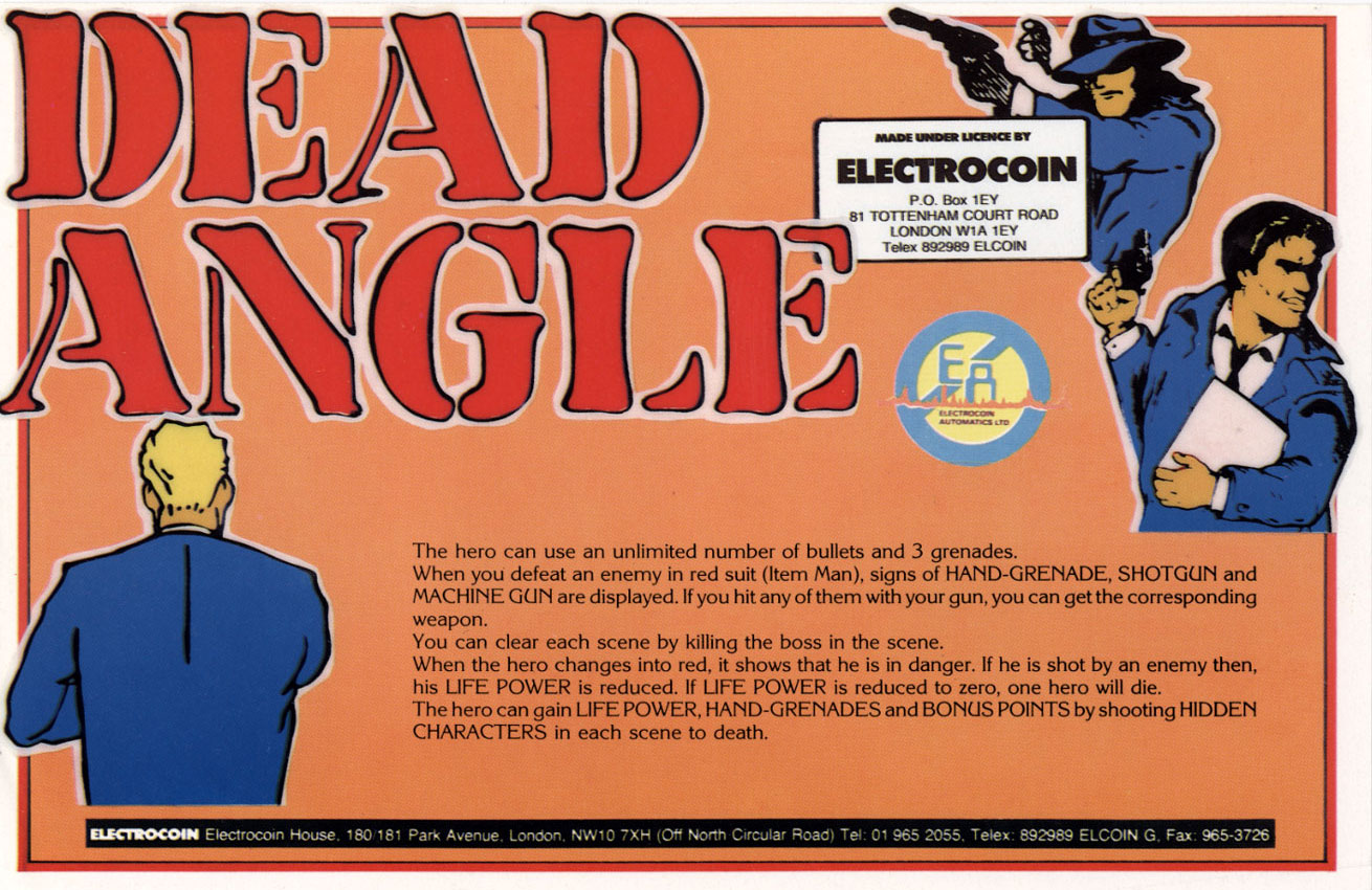 Dead Angle box art